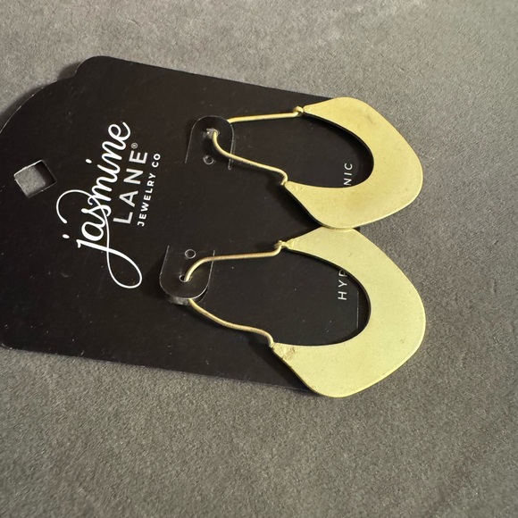 Jasmine Lane Statement Dangle Earrings - Picture 5 of 5